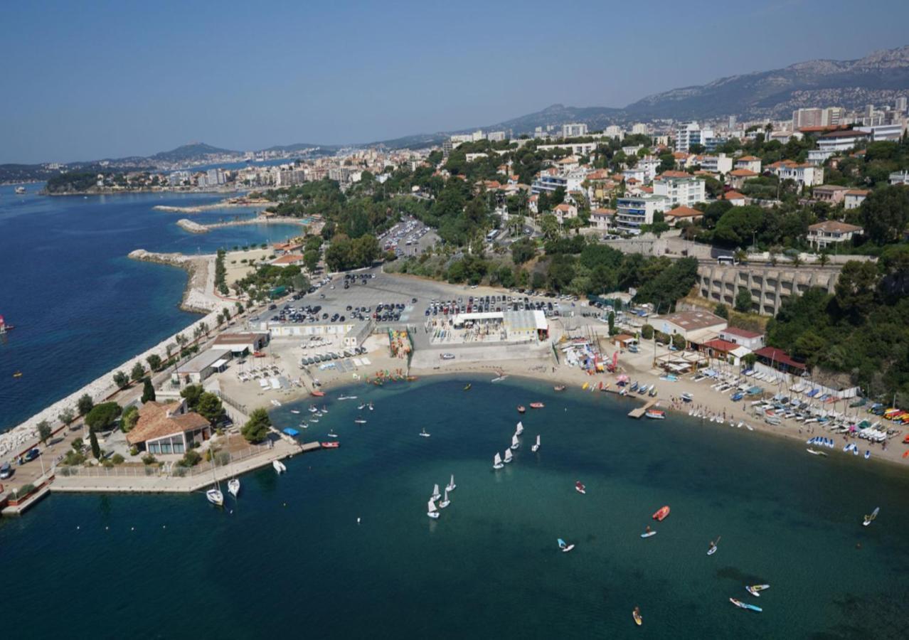 Canopee - Toulon Mourillon - 800M Des Plages Et Place De Parking Prive 외부 사진